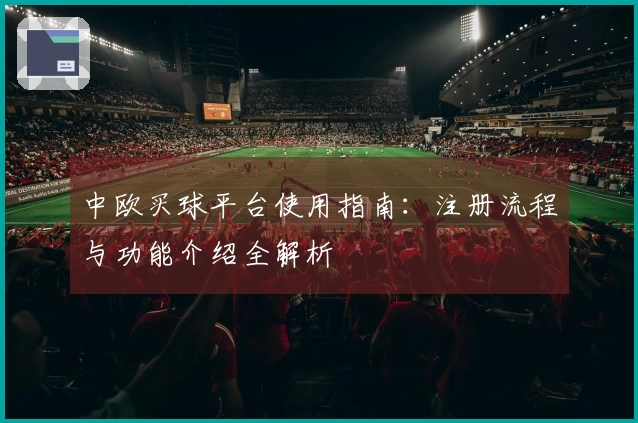 中欧买球平台使用指南：注册流程与功能介绍全解析