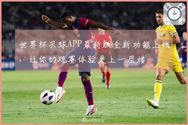 世界杯买球APP最新版全新功能上线，让你的观赛体验更上一层楼