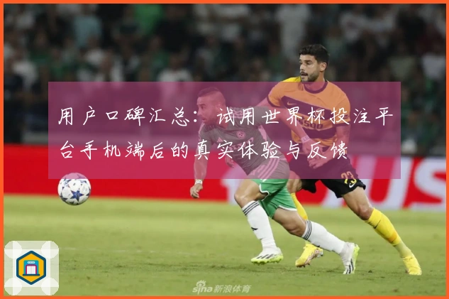 用户口碑汇总:试用世界杯投注平台手机端后的真实体验与反馈