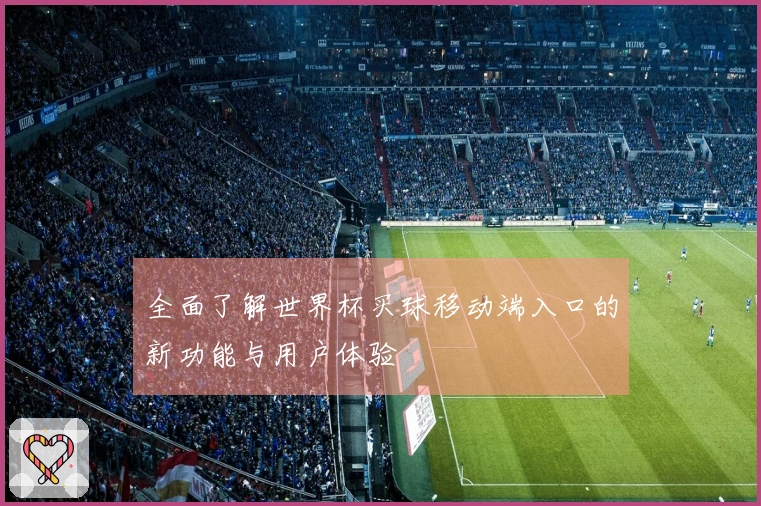 全面了解世界杯买球移动端入口的新功能与用户体验