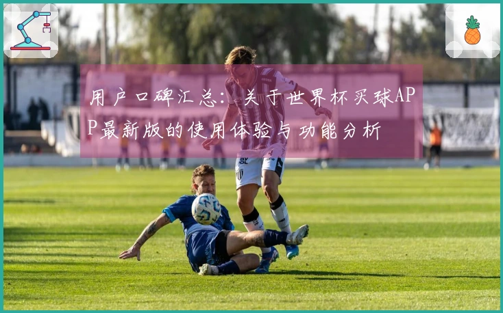 用户口碑汇总：关于世界杯买球APP最新版的使用体验与功能分析